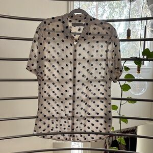 Allsaints Polka-Dot Button Down